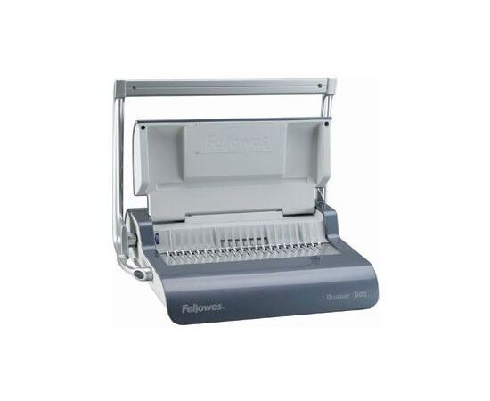  Переплетчик Fellowes Quasar+ (FS-56277) A4/перф.25л.сшив/макс.500л./пластик.пруж. (6-51мм) 