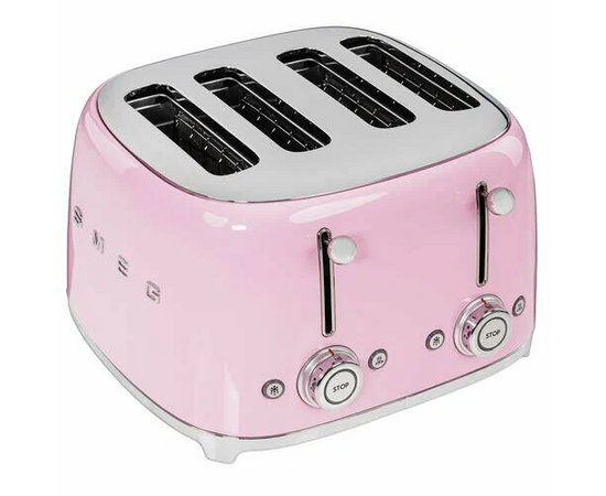  Тостер Smeg TSF03PKEU розовый 