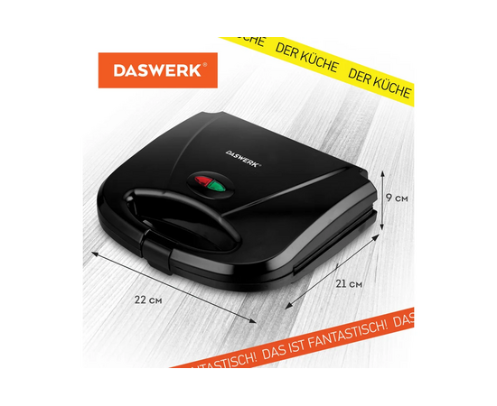  Вафельница Daswerk WM-8 (455655) 
