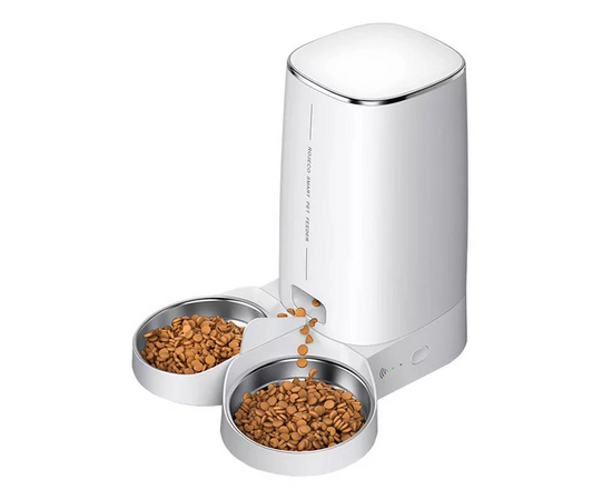  Умная кормушка для животных Xiaomi Rojeco 4L Automatic Pet Feeder WIFI Version Single Bowl EU белая 