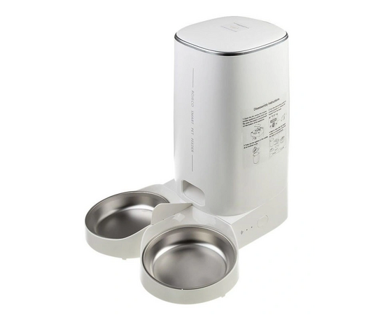  Умная кормушка для животных Xiaomi Rojeco 4L Automatic Pet Feeder WIFI Version Single Bowl EU белая 