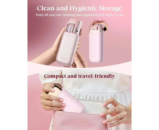  Умная ушная палочка Xiaomi Bebird Visual Ear Picking Device Bebird 3 Plus Pink (розовая) 