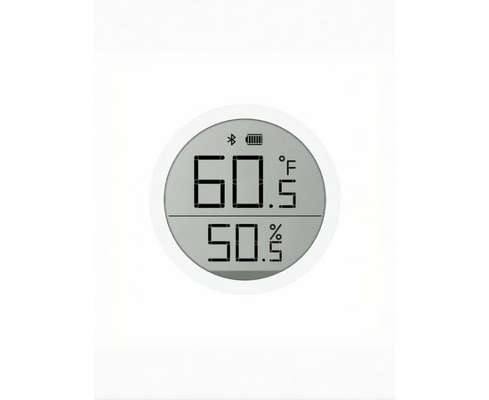  Метеостанция Xiaomi Qingping Bluetooth Temp amp RH Monitor Lite CGDK2 (белая) 