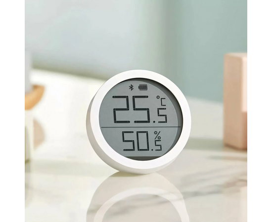  Метеостанция Xiaomi Qingping Bluetooth Temp amp RH Monitor Lite CGDK2 (белая) 
