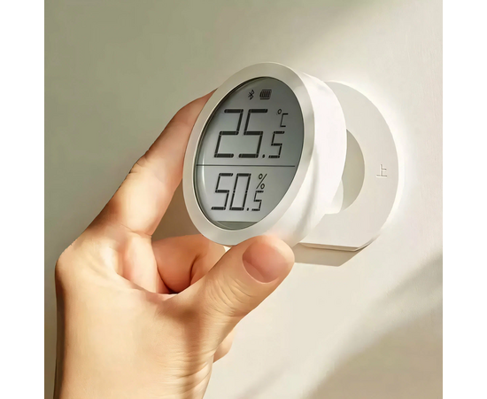  Метеостанция Xiaomi Qingping Bluetooth Temp amp RH Monitor Lite CGDK2 (белая) 