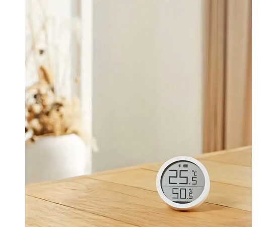  Метеостанция Xiaomi Qingping Bluetooth Temp amp RH Monitor Lite CGDK2 (белая) 