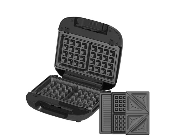  Прибор для выпечки BQ ST2008 Black-Steel 3 in 1 